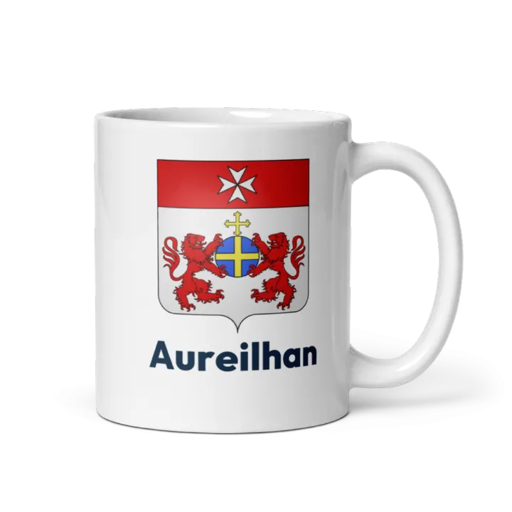 Mug blason de Aureilhan