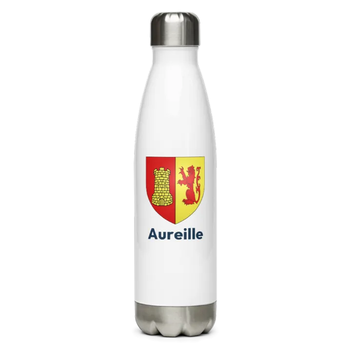 Gourde inox blason de Aureille