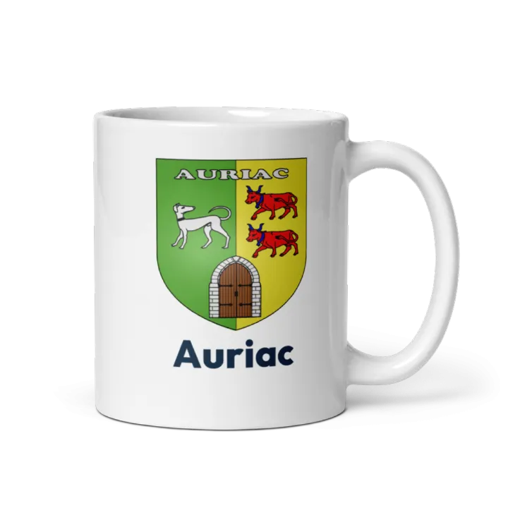 Mug blason de Auriac
