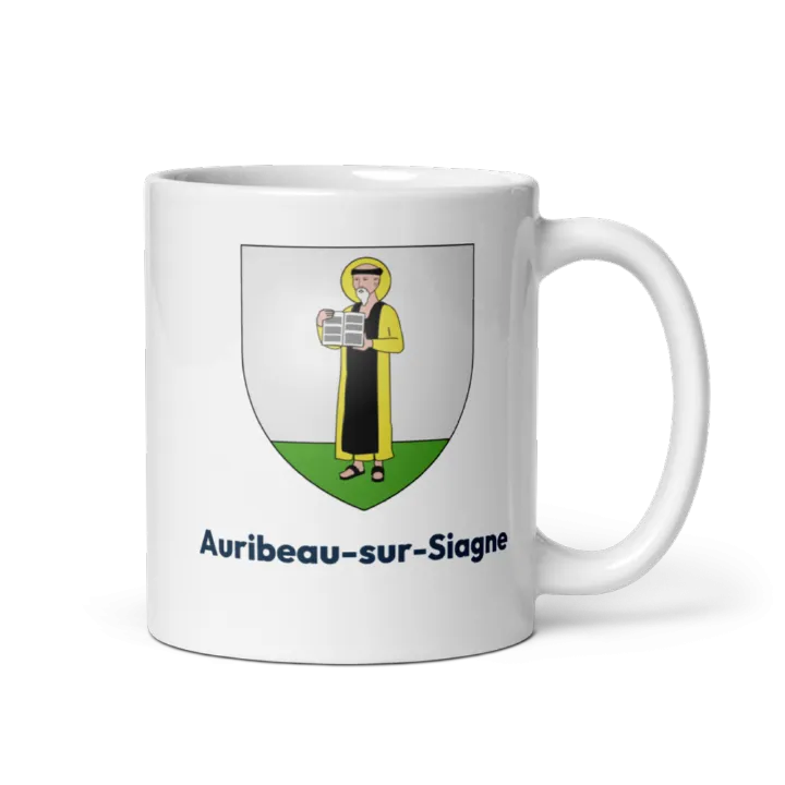 Mug blason de Auribeau-sur-Siagne