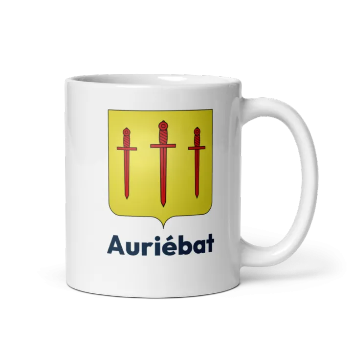 Mug blason de Auriébat