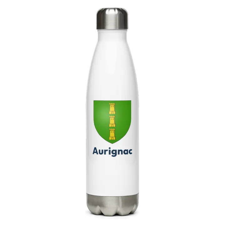 Gourde inox blason de Aurignac