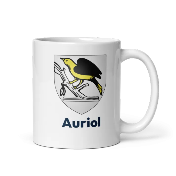 Mug blason de Auriol