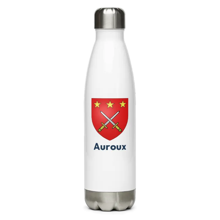 Gourde inox blason de Auroux