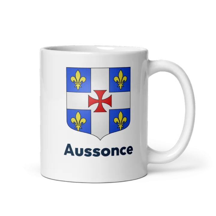 Mug blason de Aussonce