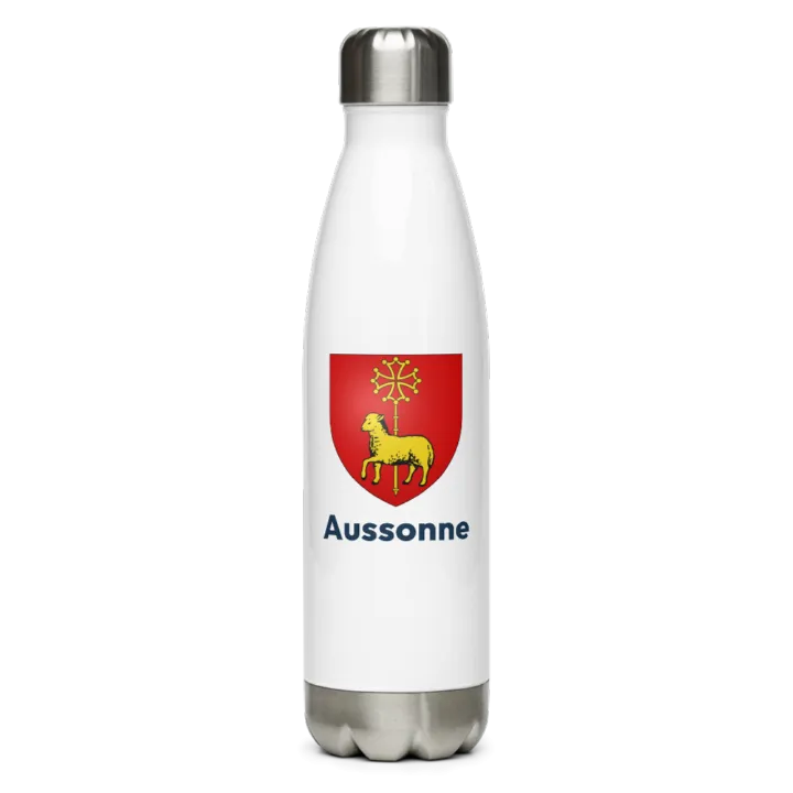 Gourde inox blason de Aussonne