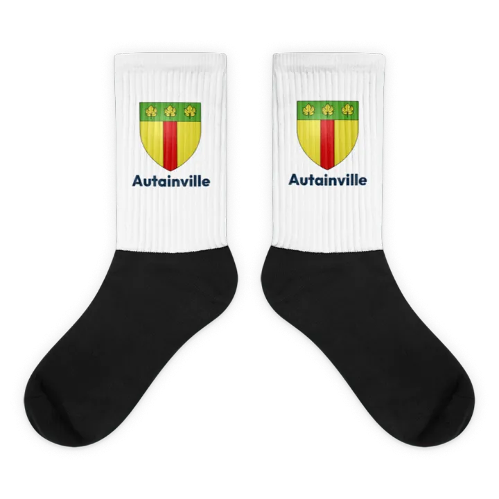 Chaussettes — blason d'Autainville
