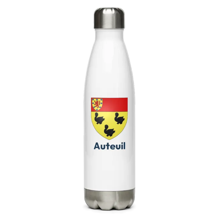 Gourde inox blason de Auteuil