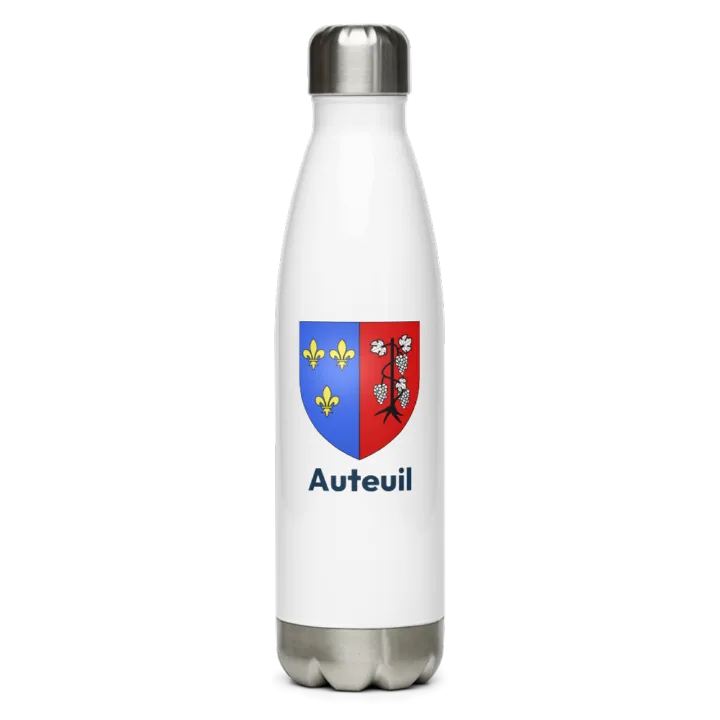 Gourde inox blason de Auteuil