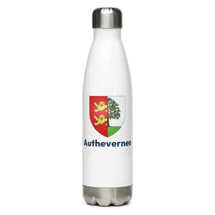 Gourde inox blason de Authevernes