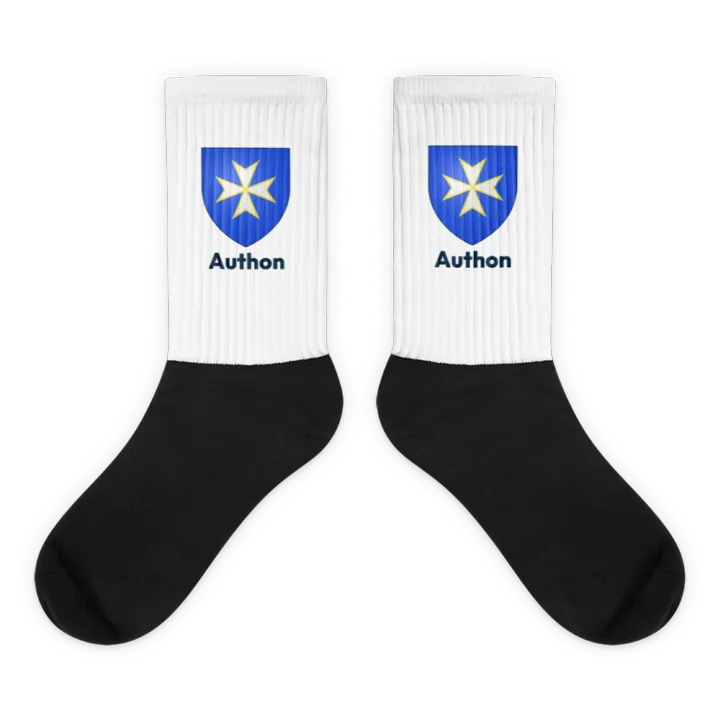 Chaussettes — blason d'Authon