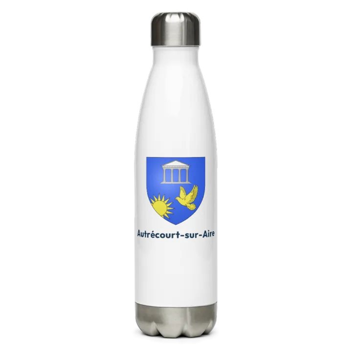 Gourde inox blason de Autrécourt-sur-Aire