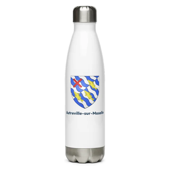Gourde inox blason de Autreville-sur-Moselle