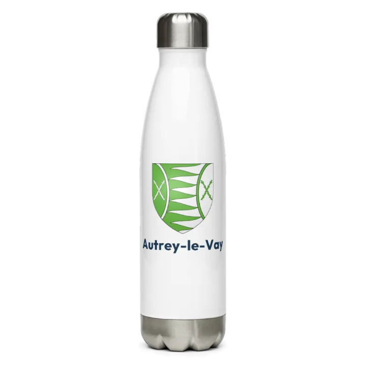 Gourde inox blason de Autrey-le-Vay
