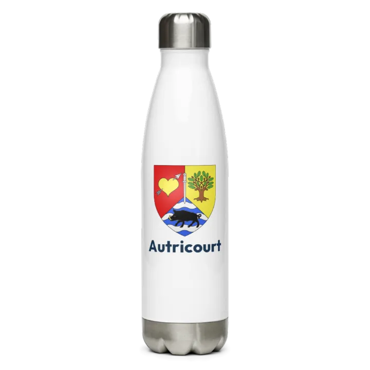 Gourde inox blason de Autricourt