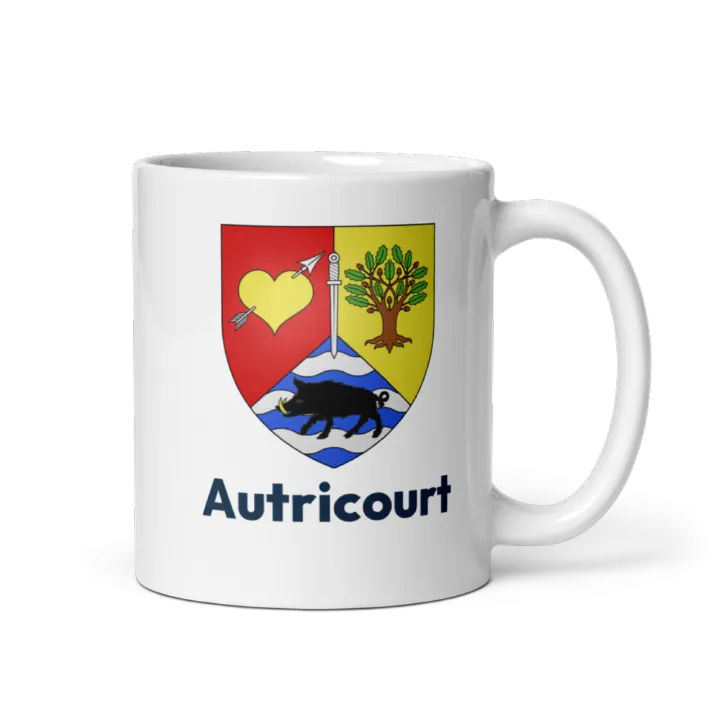Mug blason de Autricourt