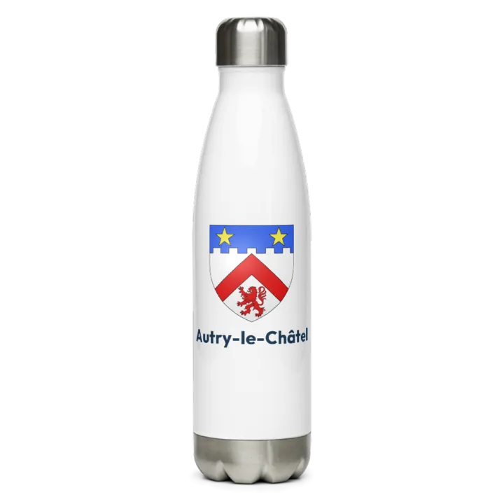 Gourde inox blason de Autry-le-Châtel
