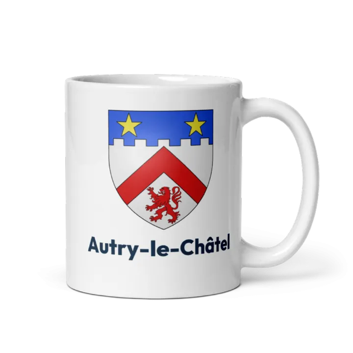 Mug blason de Autry-le-Châtel