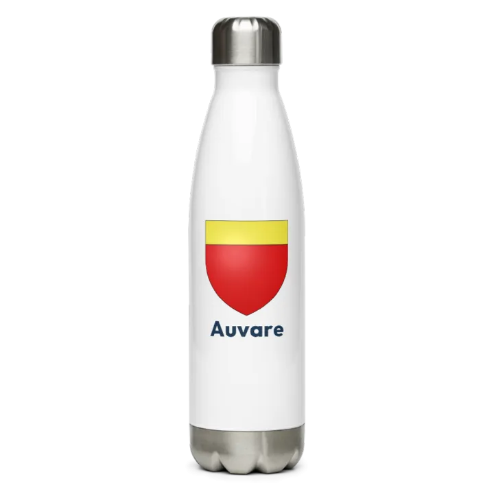 Gourde inox blason de Auvare