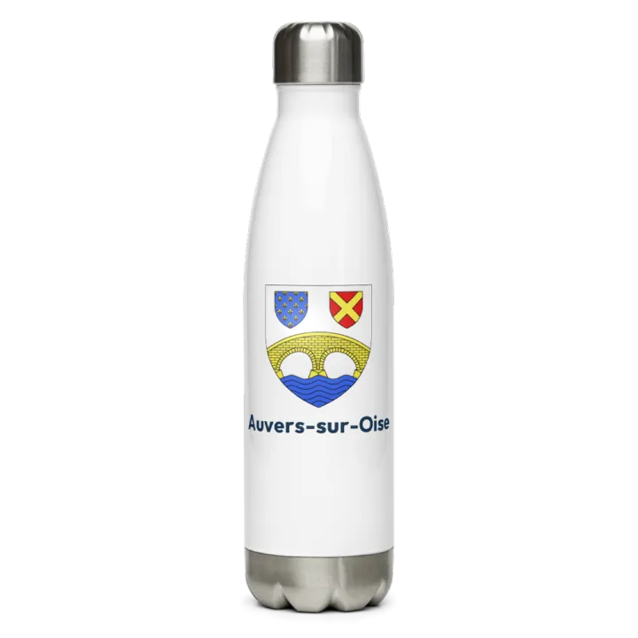Gourde inox blason de Auvers-sur-Oise