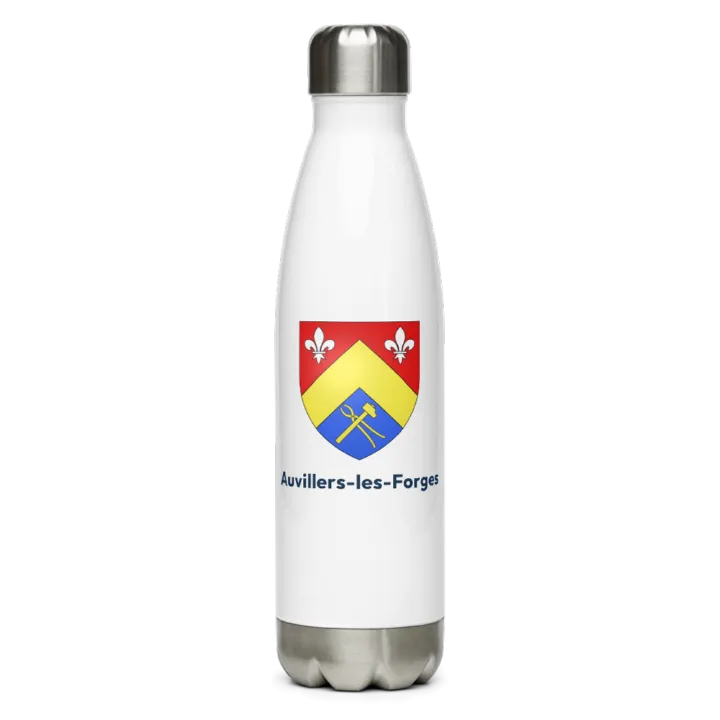 Gourde inox blason de Auvillers-les-Forges