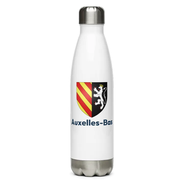 Gourde inox blason de Auxelles-Bas