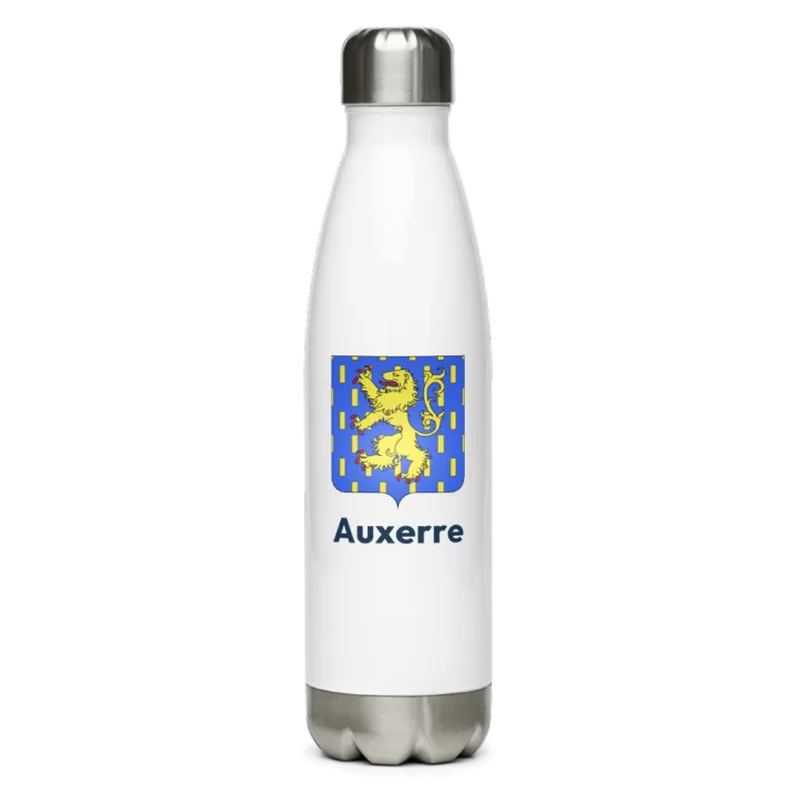 Gourde inox blason de Auxerre