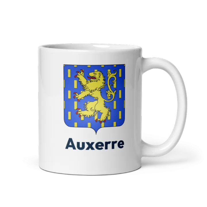 Mug blason de Auxerre