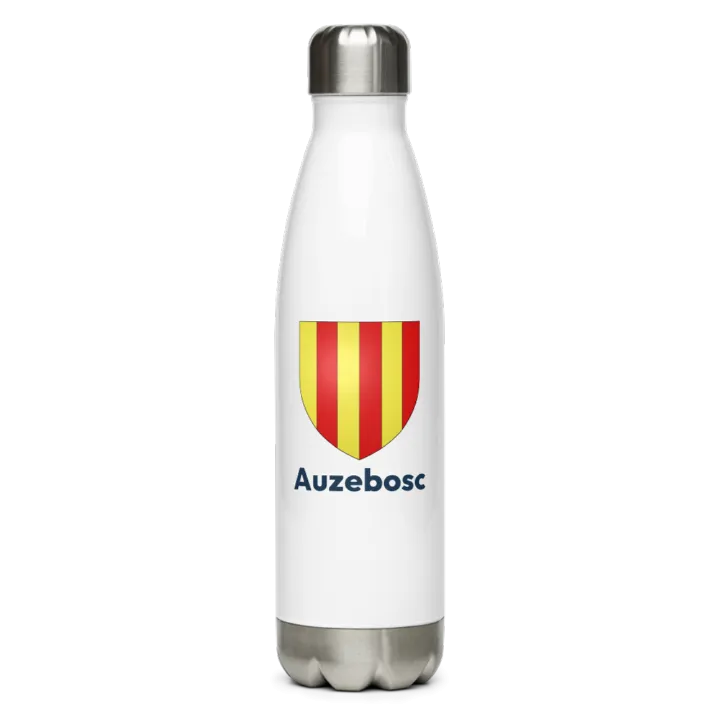 Gourde inox blason de Auzebosc