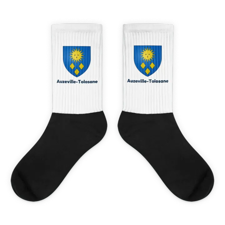 Chaussettes — blason d'Auzeville-Tolosane