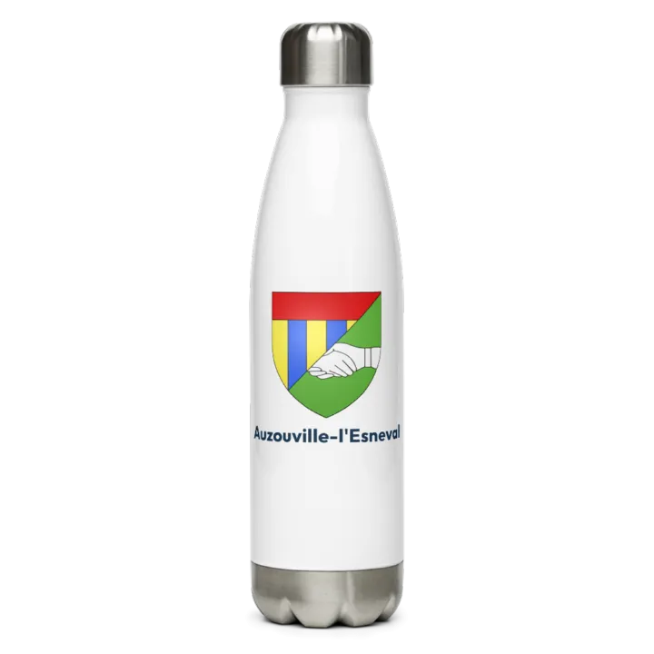 Gourde inox — blason d'Auzouville-l'Esneval
