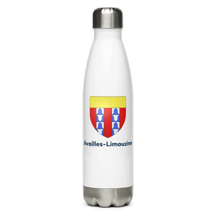 Gourde inox blason de Availles-Limouzine
