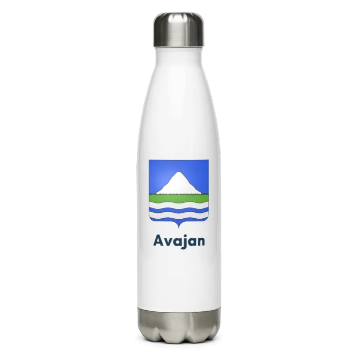 Gourde inox blason de Avajan