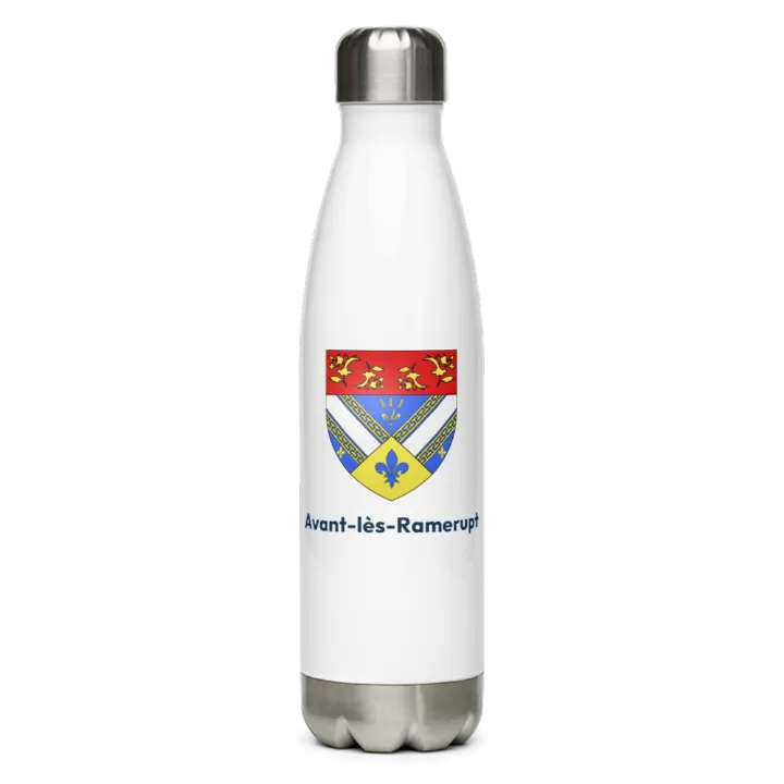 Gourde inox blason de Avant-lès-Ramerupt