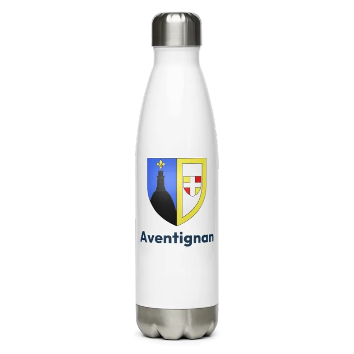 Gourde inox blason de Aventignan