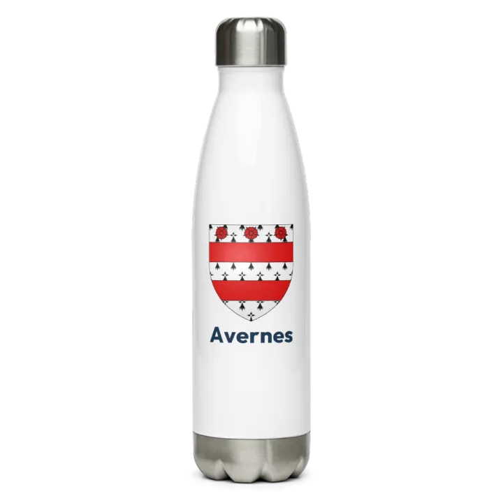 Gourde inox blason de Avernes