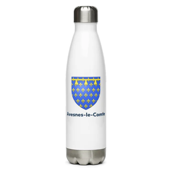 Gourde inox blason de Avesnes-le-Comte