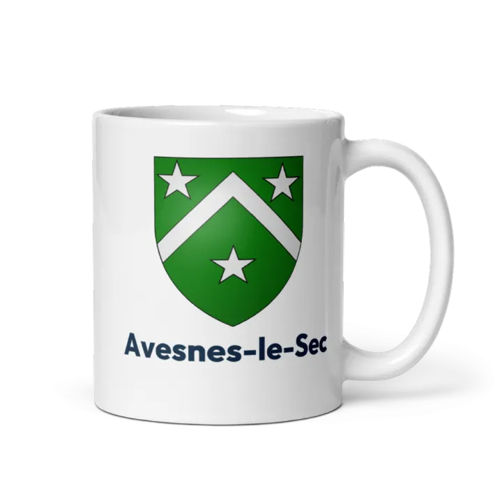 Mug blason de Avesnes-le-Sec