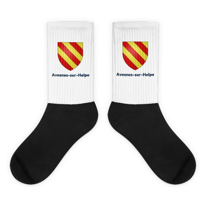 Chaussettes — blason d'Avesnes-sur-Helpe