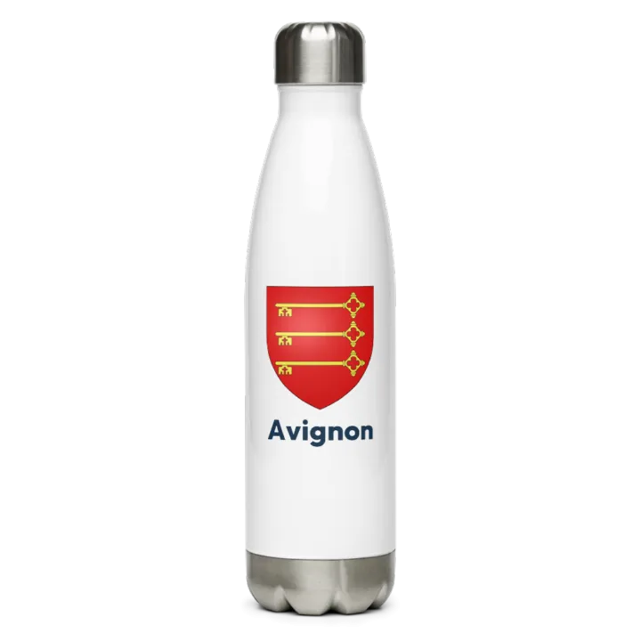 Gourde inox blason de Avignon
