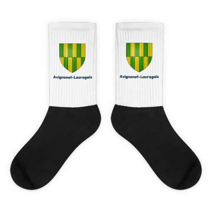 Chaussettes — blason d'Avignonet-Lauragais
