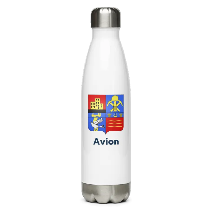 Gourde inox blason de Avion