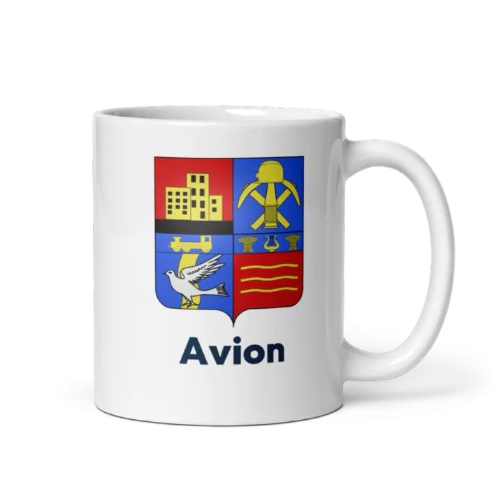 Mug blason de Avion