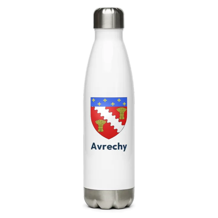 Gourde inox blason de Avrechy