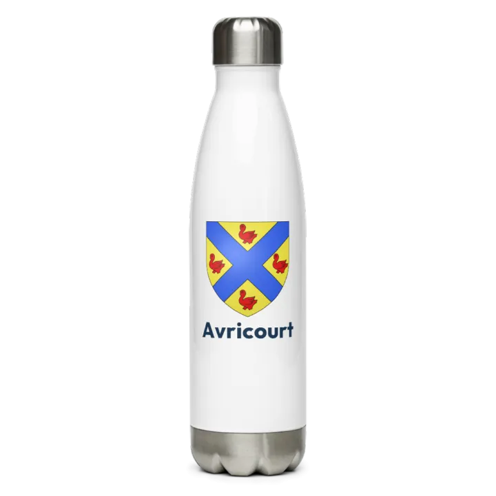 Gourde inox blason de Avricourt