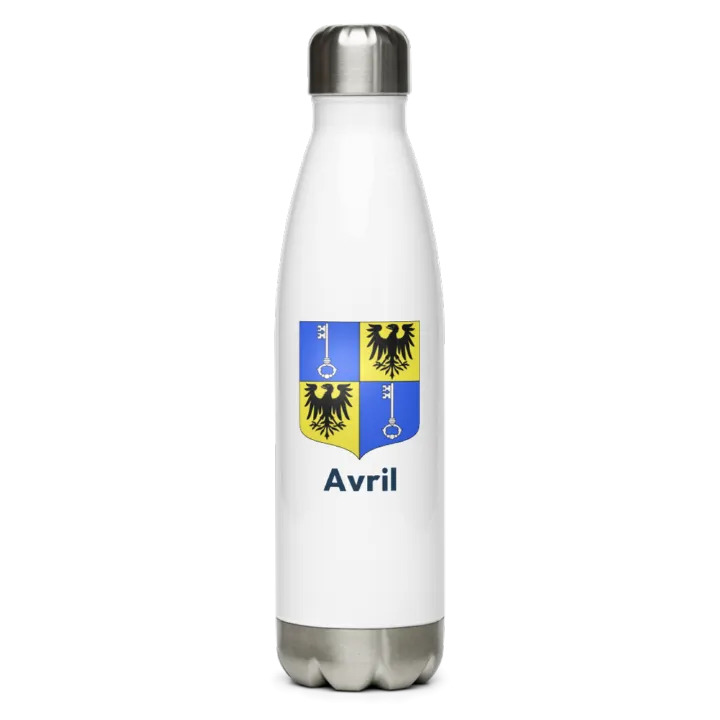 Gourde inox blason de Avril