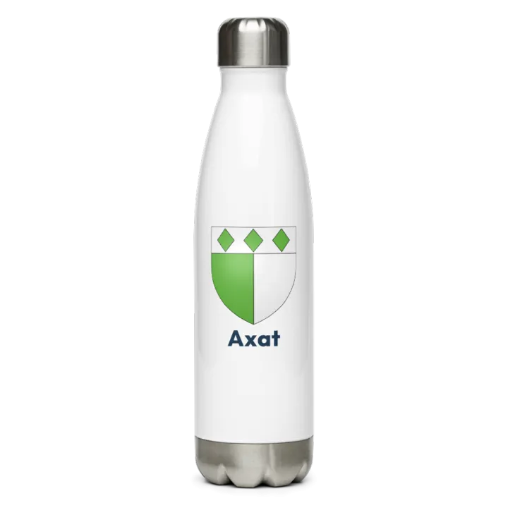 Gourde inox blason de Axat
