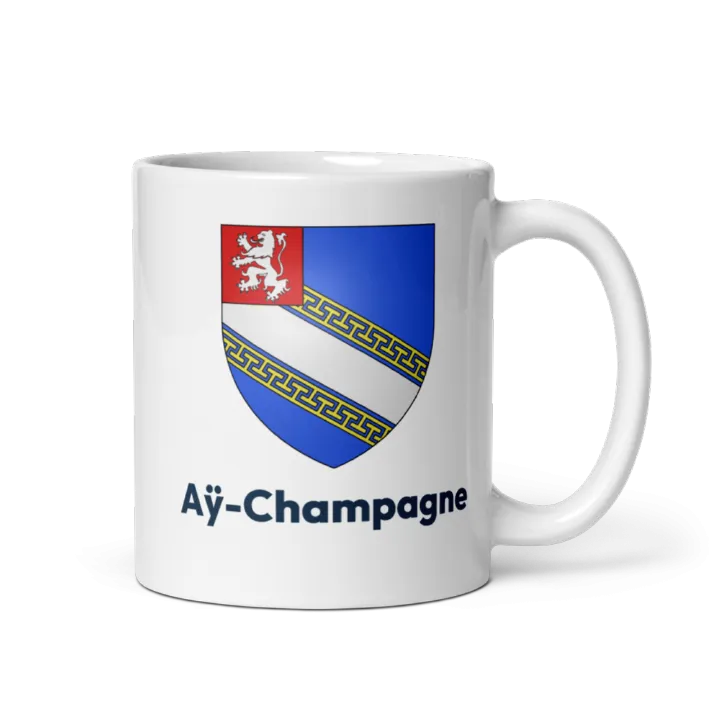 Mug blason de Aÿ-Champagne