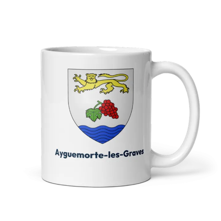 Mug blason de Ayguemorte-les-Graves