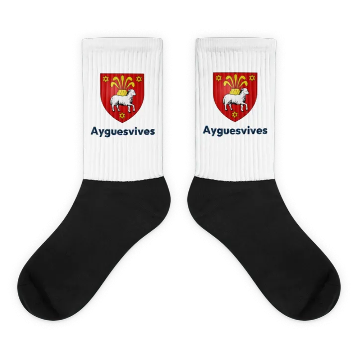 Chaussettes — blason d'Ayguesvives